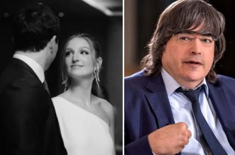 Hija de Jaime Bayly se caso y el escritor se reencontro con su exesposa