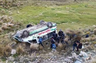 Aparatosa volcadura pudo ser una trageeediaaa