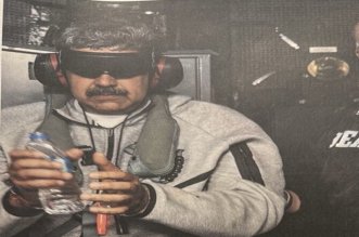 trump difundio la primera foto de maduro tras su captura a bordo del buque militar uss iwo jima foto truth socialrealdonaldtrump KYKNDWWR7JAS5A4EPO5W5XRGBA 1